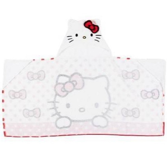 *NEW* Hello Kitty Kids' Hooded Towel Wrap - Picture 6 of 11